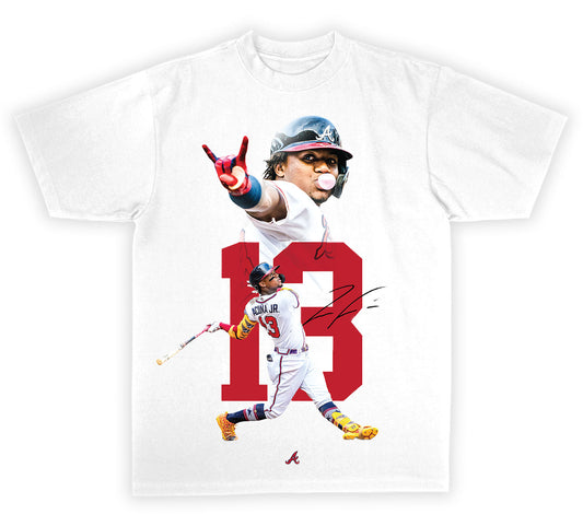 Acuna Jr - White Tee