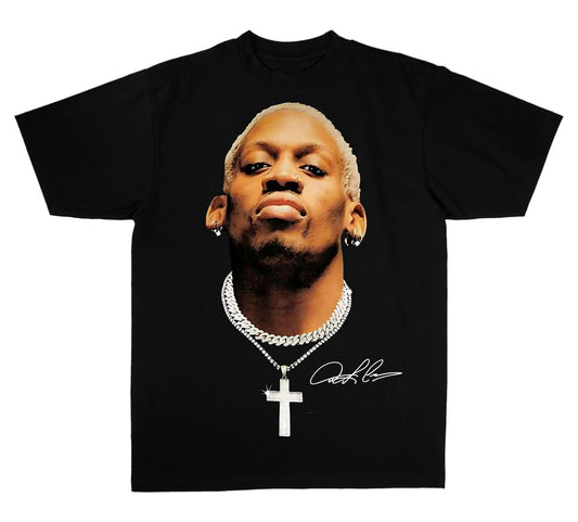 Rodman Chain - Black Tee
